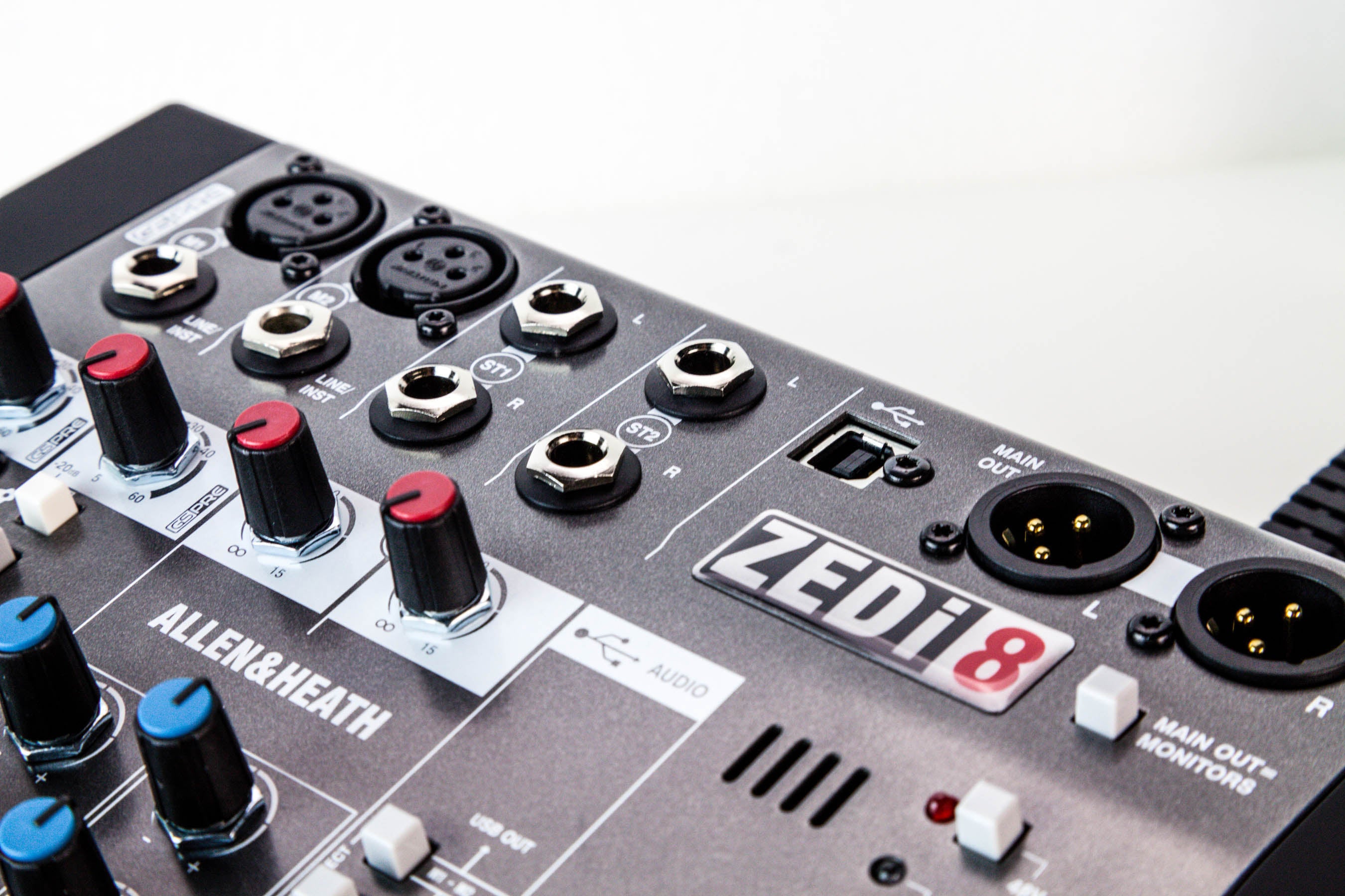 Allen & Heath | ZEDi-8 8-channel Mixer with USB Audio Interface