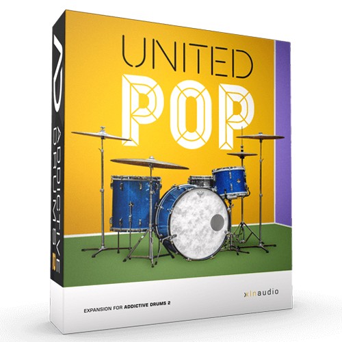 XLN Audio Addictive Drums 2 United Pop