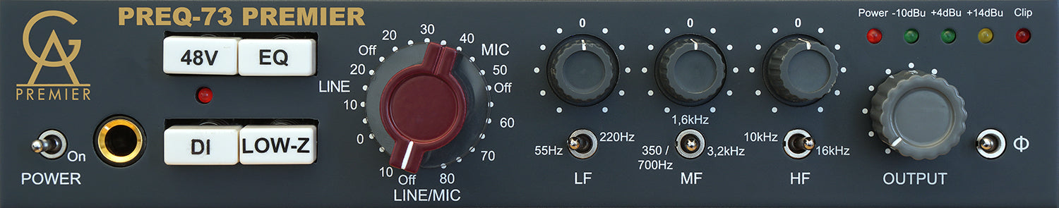 Golden Age Premier | PREQ-73 PREMIER Microphone Preamp & EQ