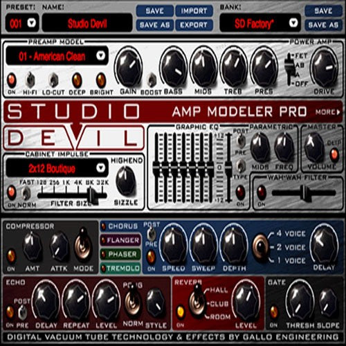 Studio Devil Amp Modeler Pro