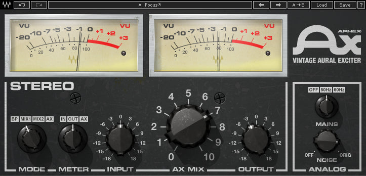 Waves | Aphex Vintage Aural Exciter Plug-in