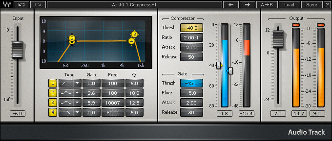 Waves | AudioTrack Channel Strip Plug-in