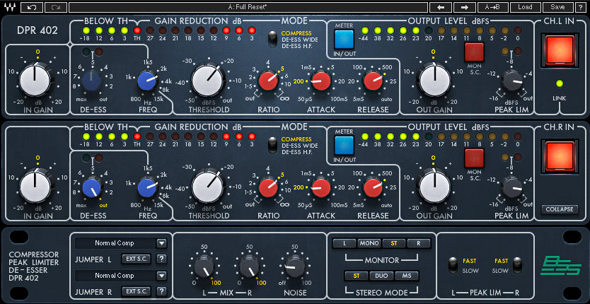 Waves | BSS DPR-402 Plug-in