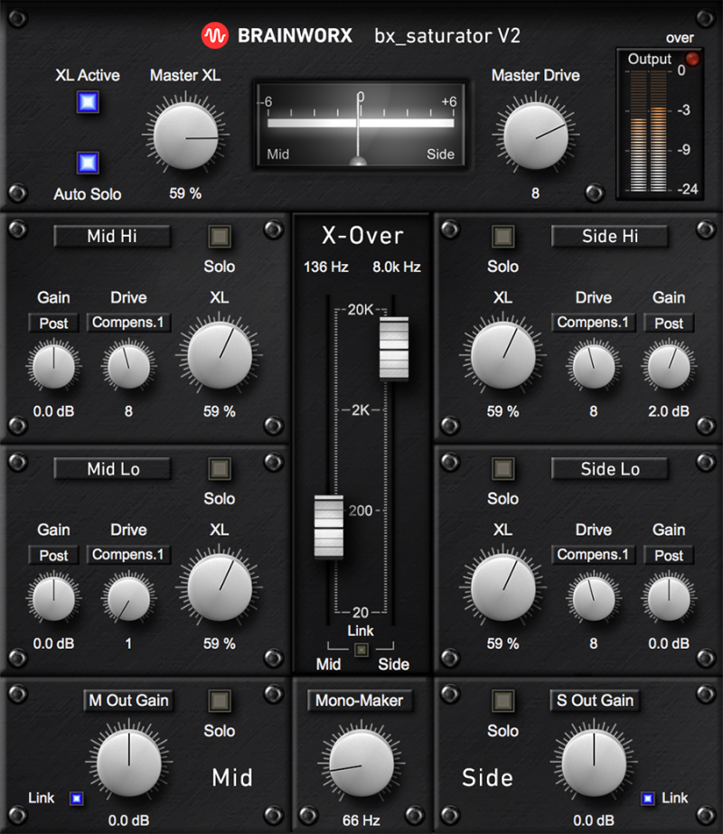 Brainworx | bx_saturator V2 Plug-in