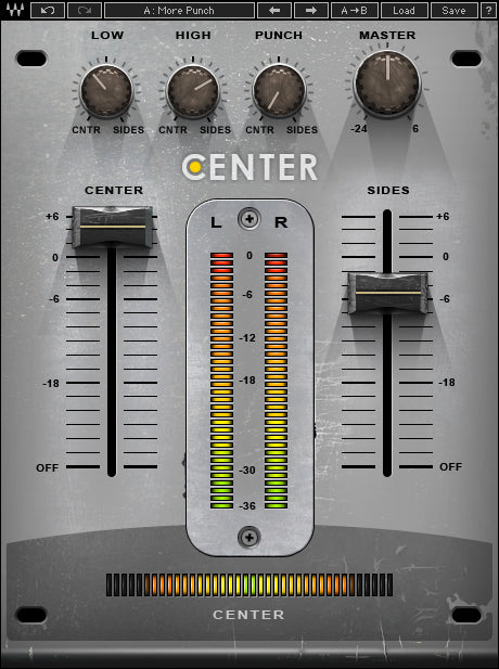 Waves | Center Mastering plugin