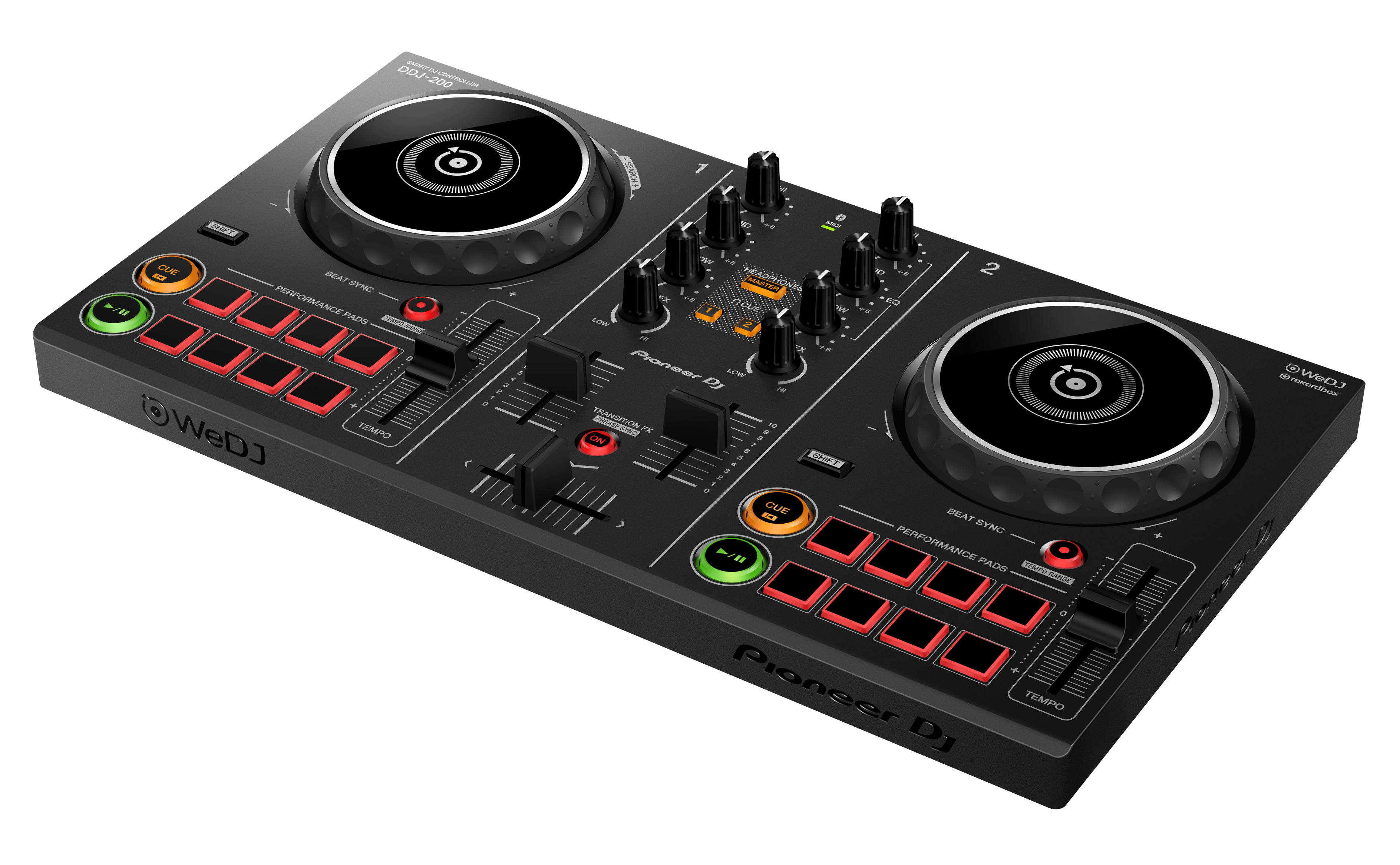 Pioneer DJ | DDJ-200 2-deck Rekordbox DJ Controller