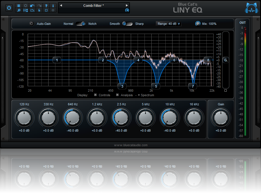 Blue Cat Audio | Liny EQ Plug-in