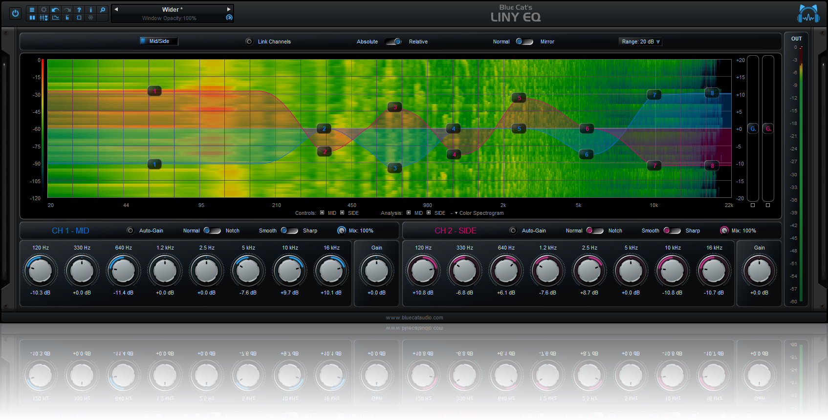 Blue Cat Audio | Liny EQ Plug-in