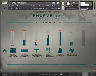 Cinematique Instruments Ensemblia 2 Percussive