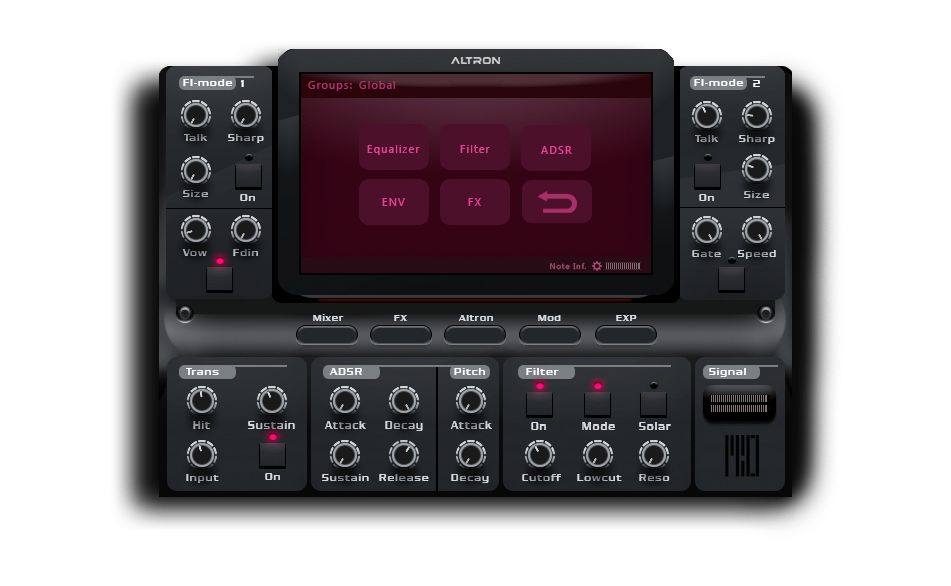 Beyron Audio | Altron Synthesizer with Smart Sequencer Plug-in