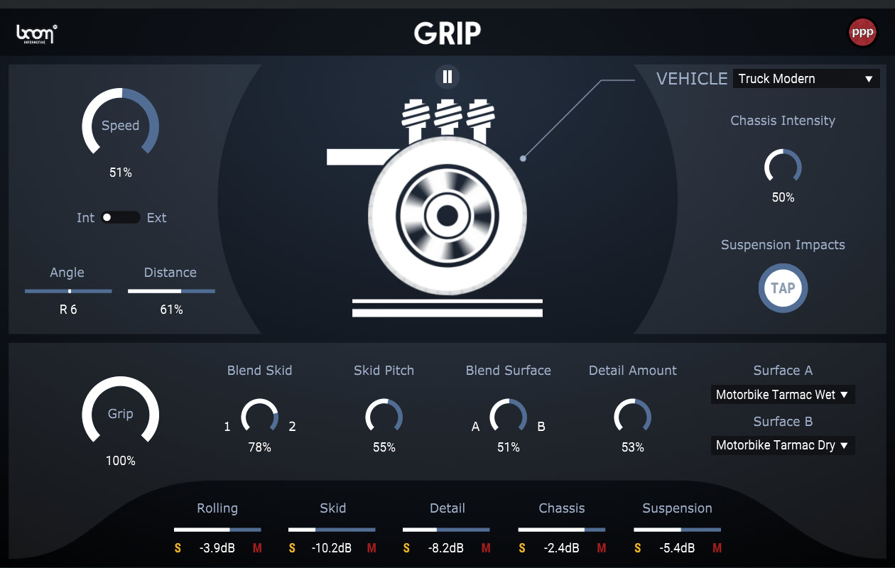 Boom Library | GRIP Vehicle Sound Plug-in