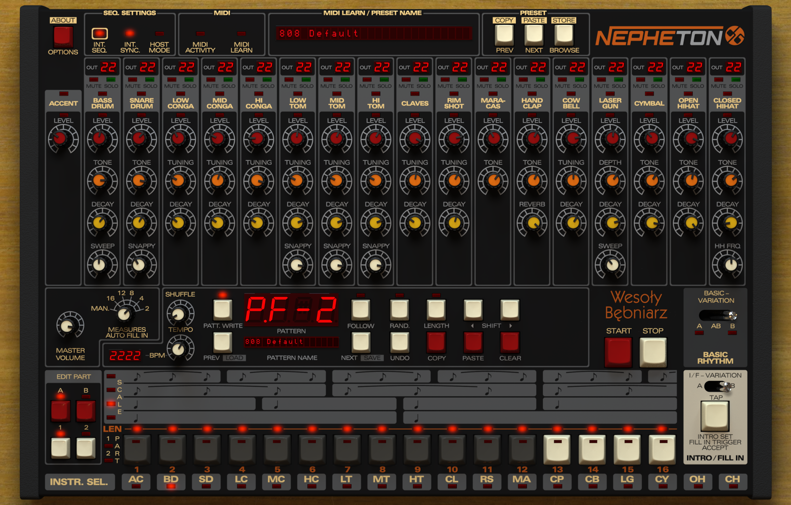 D16 Group | Nepheton Drum Machine Plug-in