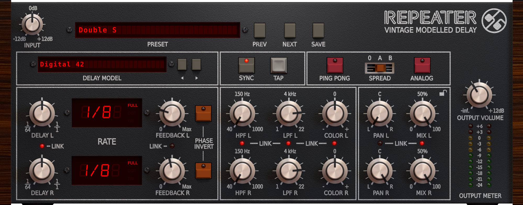 D16 Group | Repeater Delay Plug-in