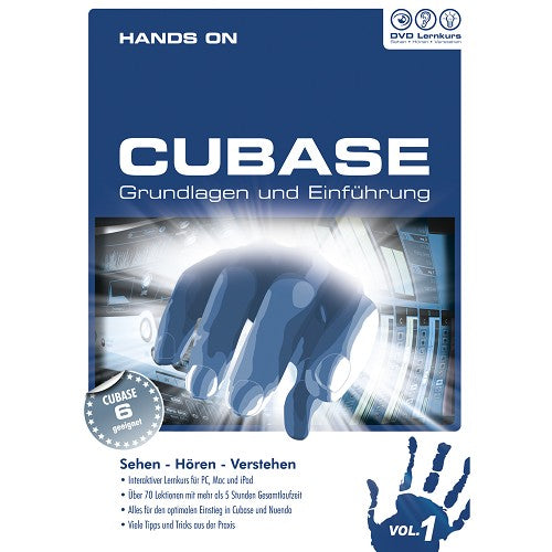 DVD-Lernkurs Hands on Cubase Vol.1