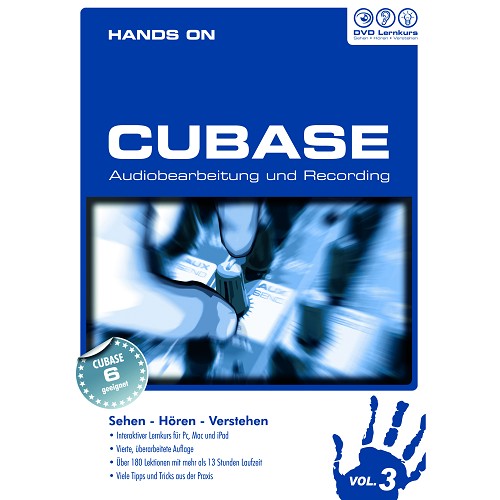 DVD-Lernkurs Hands on Cubase Vol.3
