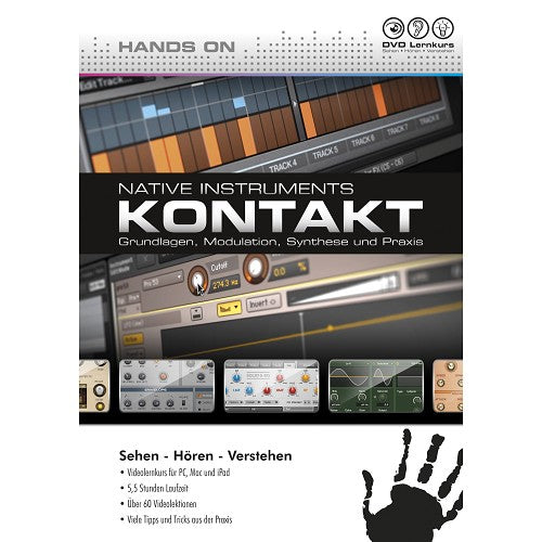 DVD-Lernkurs Hands on NI Kontakt