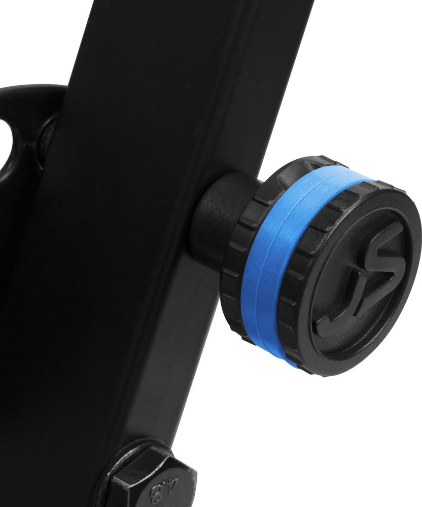 JamStands Double-Braced X-Style Stand - with colored accent bands