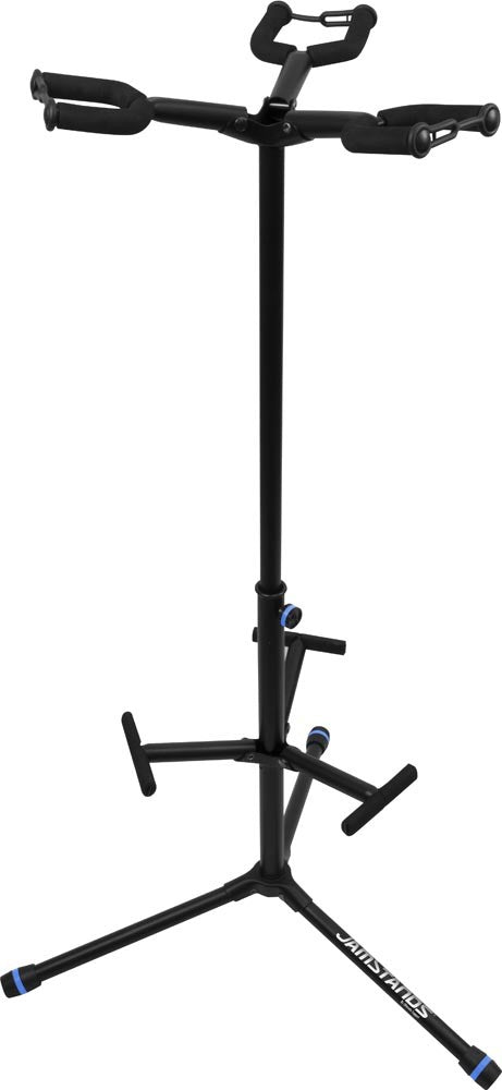 JamStands Triple Hanging-Style Guitar Stand - with colored accent bands