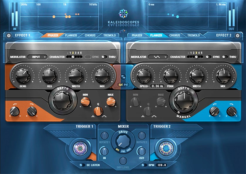 Waves | Kaleidoscopes - Phaser, Flanger, Chorus & Tremolo Plugin