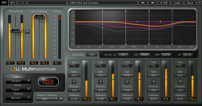 Waves | L3-16 Multimaximizer Multiband Mastering Plug-in