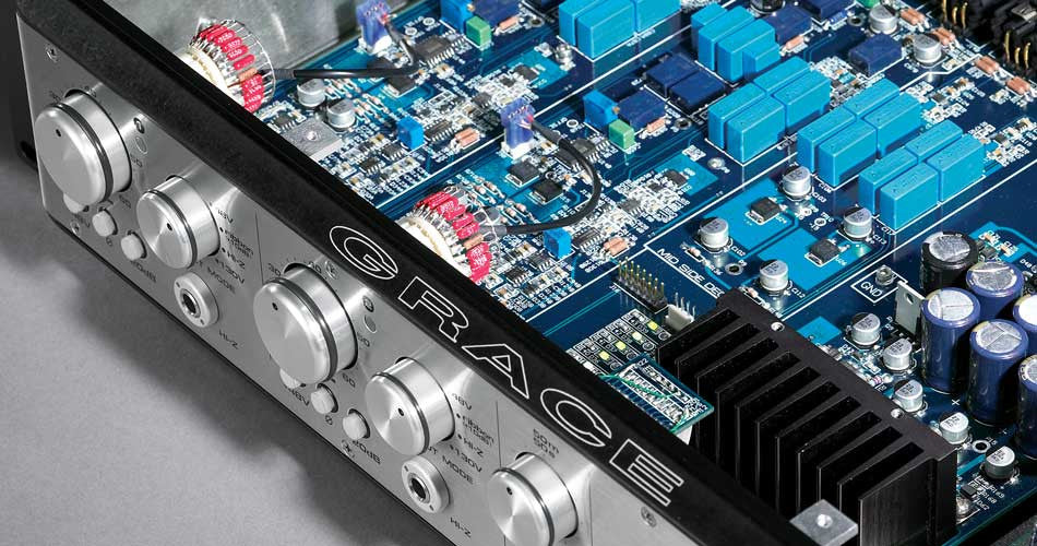 Grace Design m201 2 channel microphone preamplifier with optional reference ADC