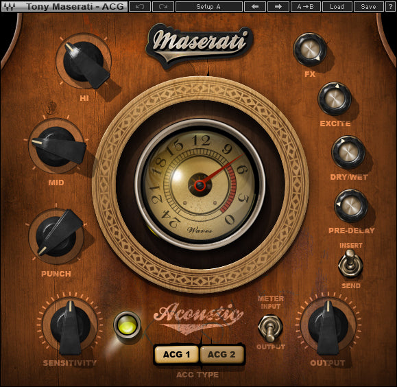 Waves | Maserati ACG Acoustic Guitar Designer Plug-in