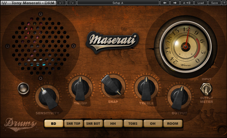 Waves | Maserati DRM Drum Slammer Plug-in