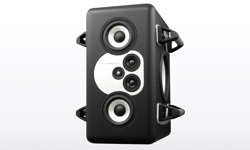 Barefoot Sound MasterStack12 w/Pedestals and Handles 4.5-way active modular tower monitor with MEME™ Technology