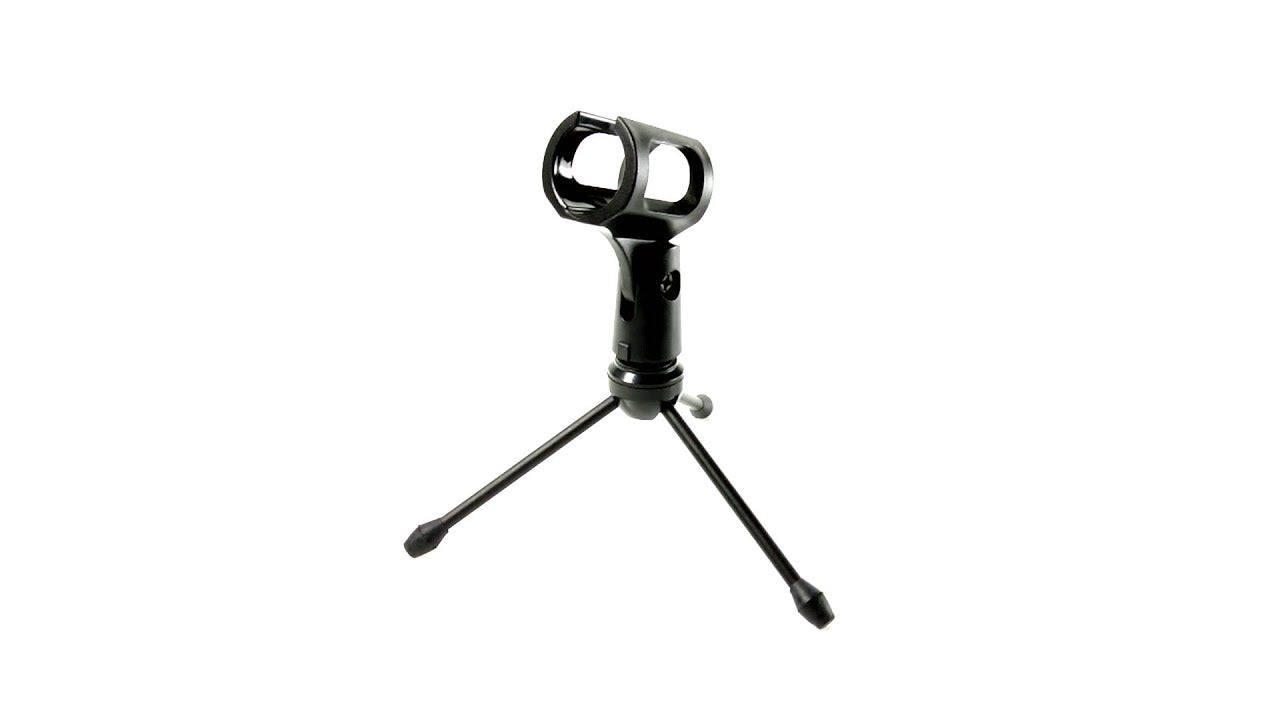 Gator Frameworks | Wireless Mic Mini Tripod Desktop Stand