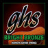GHS Strings 12-STR,BR BRNZ,MED