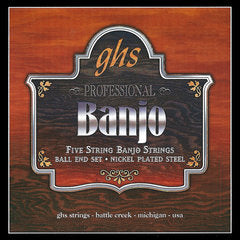 GHS Strings 5-STR BANJ,BALL END,LT