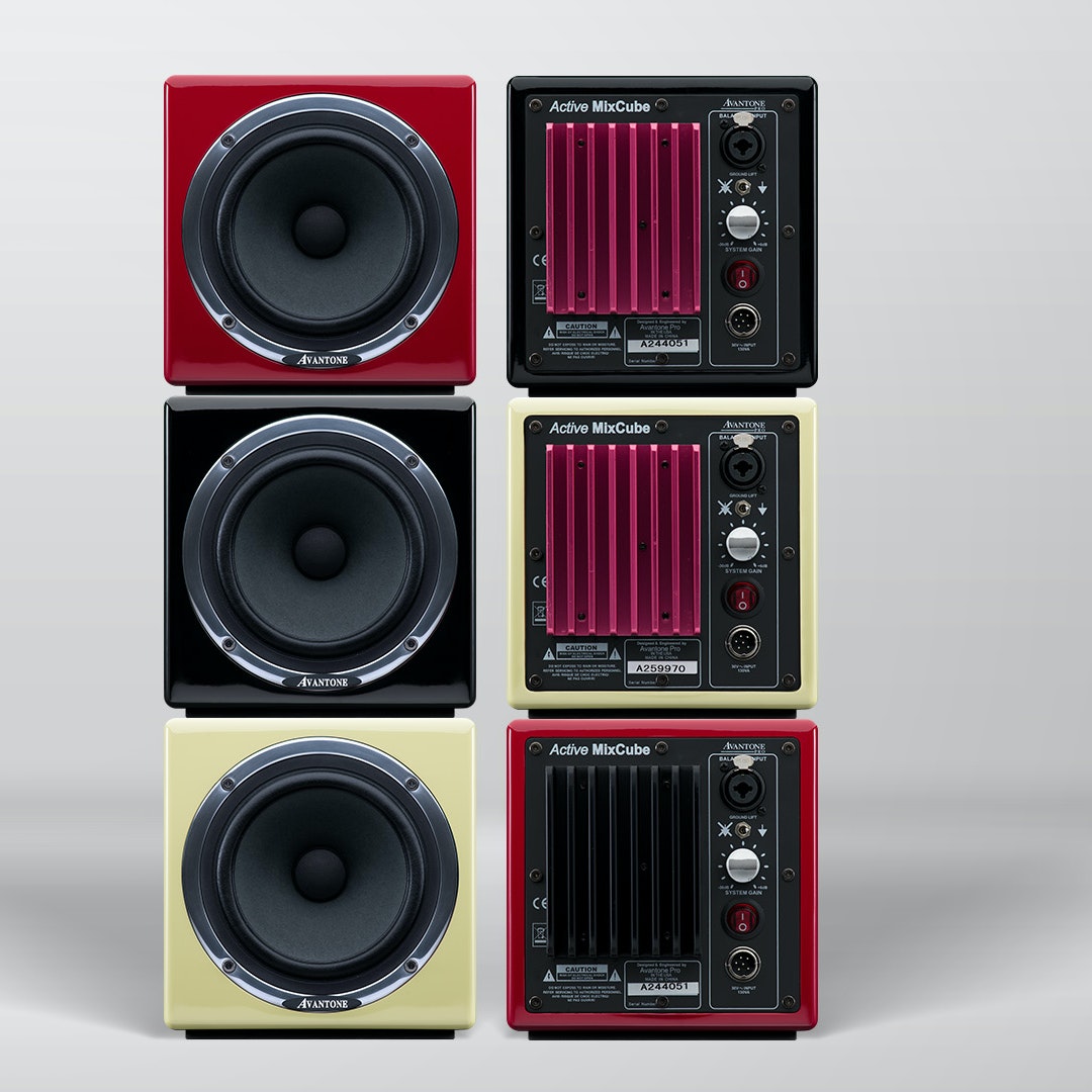 Avantone Pro | MixCube Active Full-range 5.25" Reference Monitors (Pair)