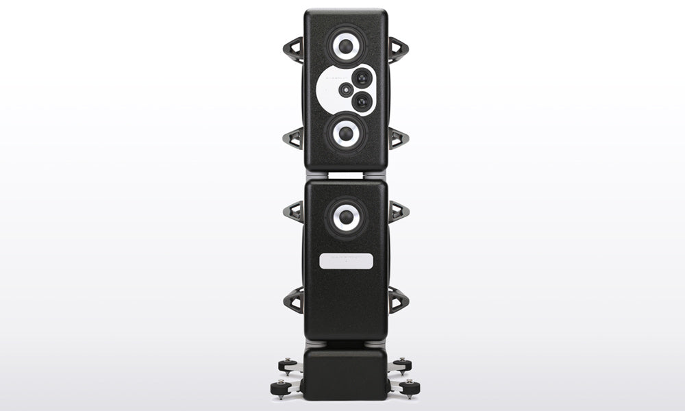Barefoot Sound MasterStack12 w/Pedestals and Handles 4.5-way active modular tower monitor with MEME™ Technology