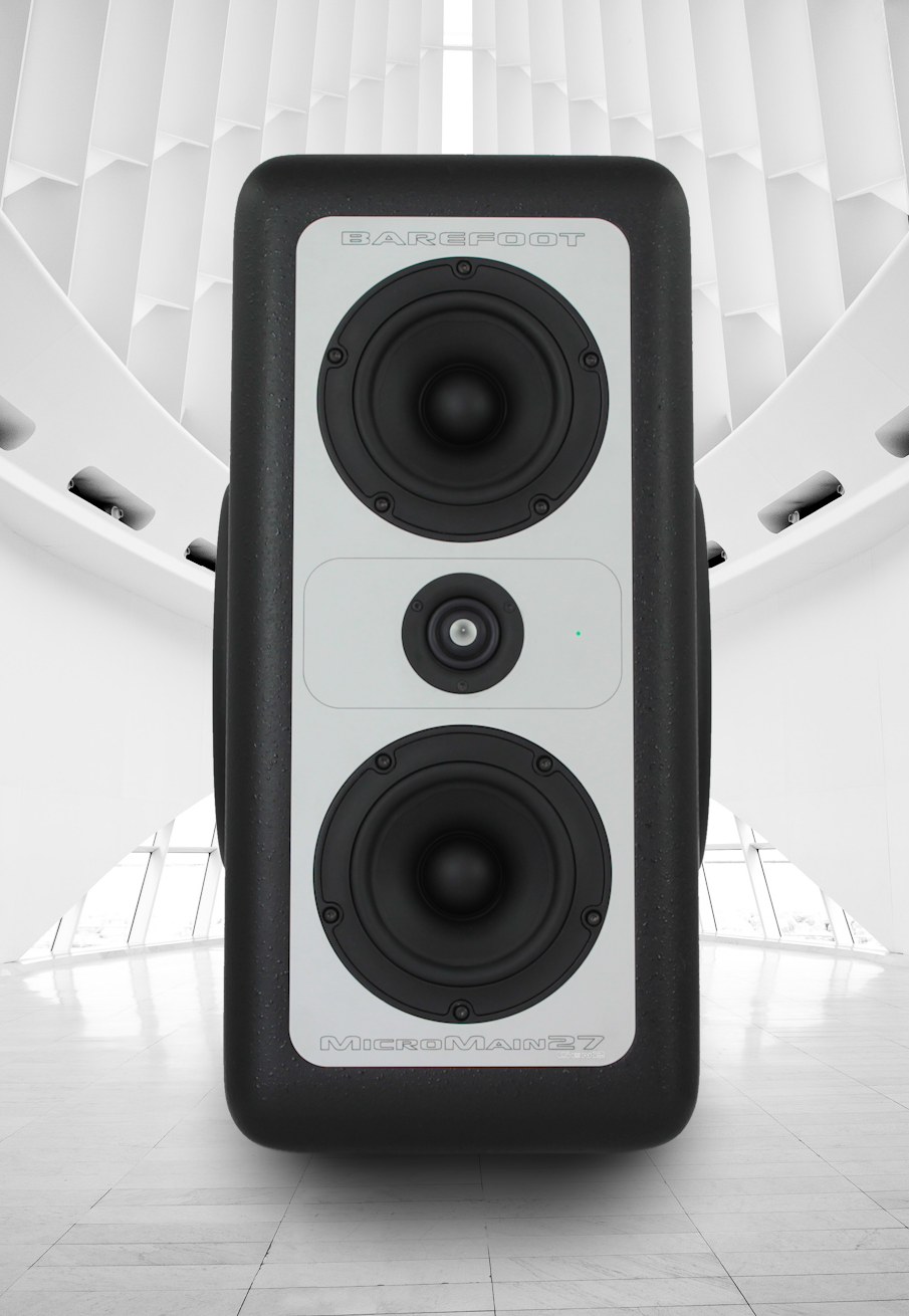 Barefoot Sound MicroMain 27 3.5-way active monitor with MEME™ Technology (Pair)