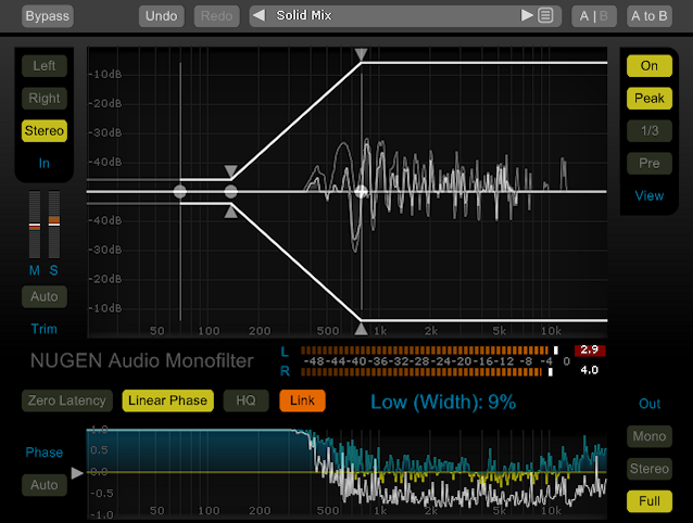 NUGEN Audio | Monofilter Plug-in