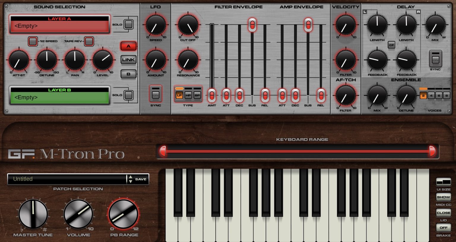 GForce Software | M-Tron Pro Synthesizer Plug-in
