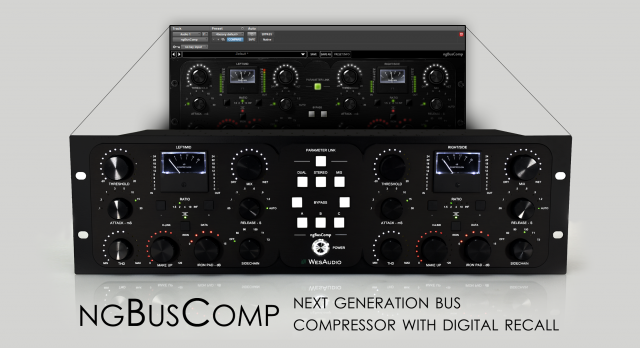 WesAudio | NGBUSCOMP Dual Bus Compressor with digital Recall