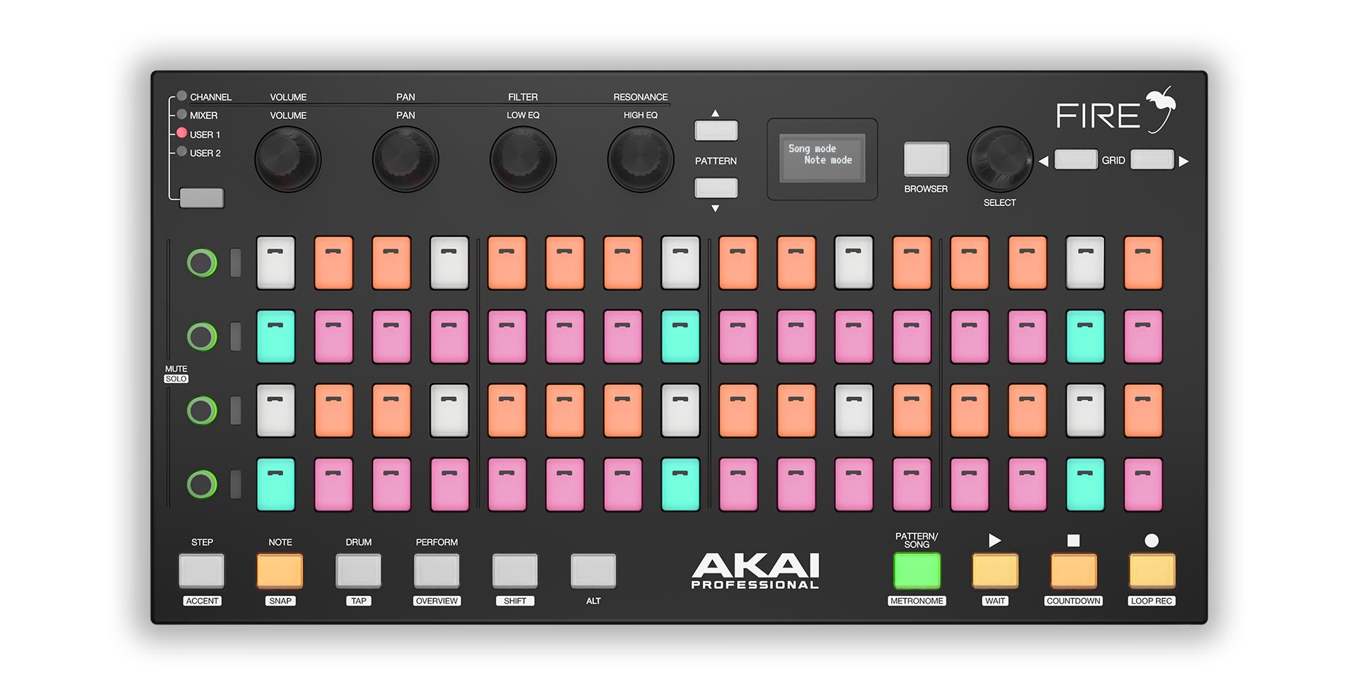 Akai Professional Fire Grid Controller for FL Studio