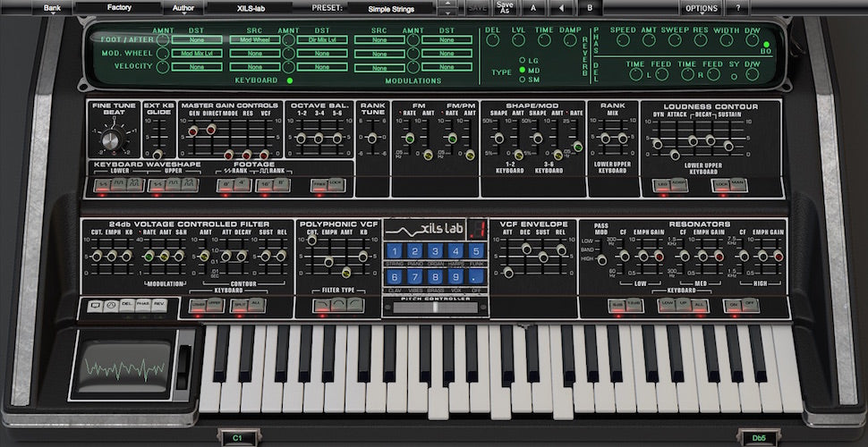 XILS Labs | PolyM Analog Synthesizer Plug-in