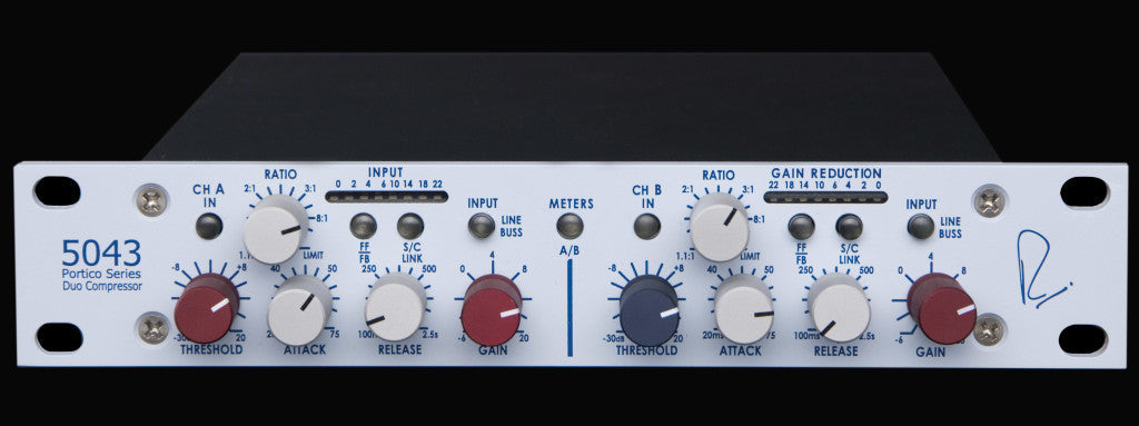 Rupert Neve Designs 5043-H 2-Channel Compressor / Limiter (horizontal)