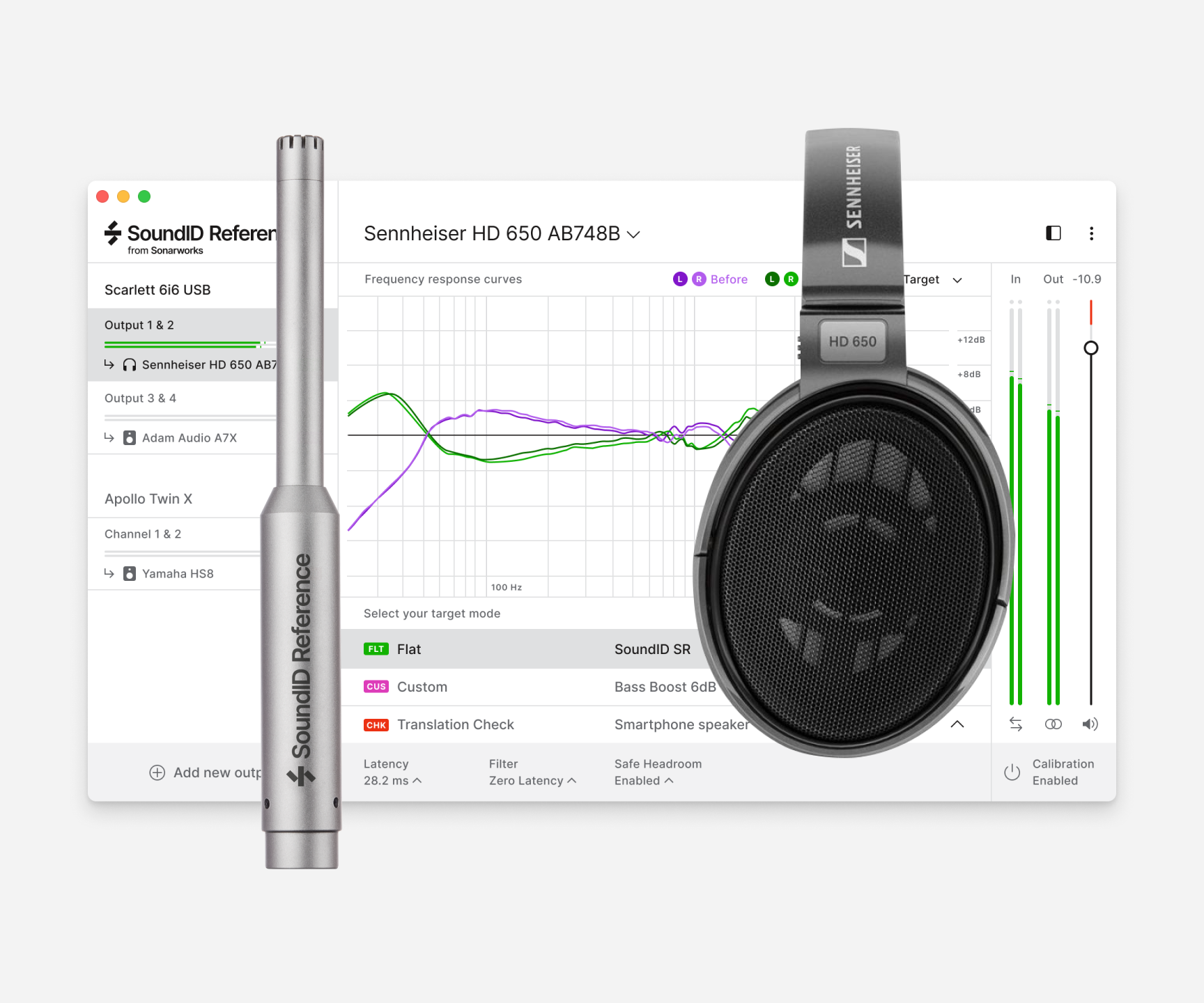 Sonarworks | SoundID Reference Premium Bundle with Measurement Microphone and Sennheiser HD 650 Headphones