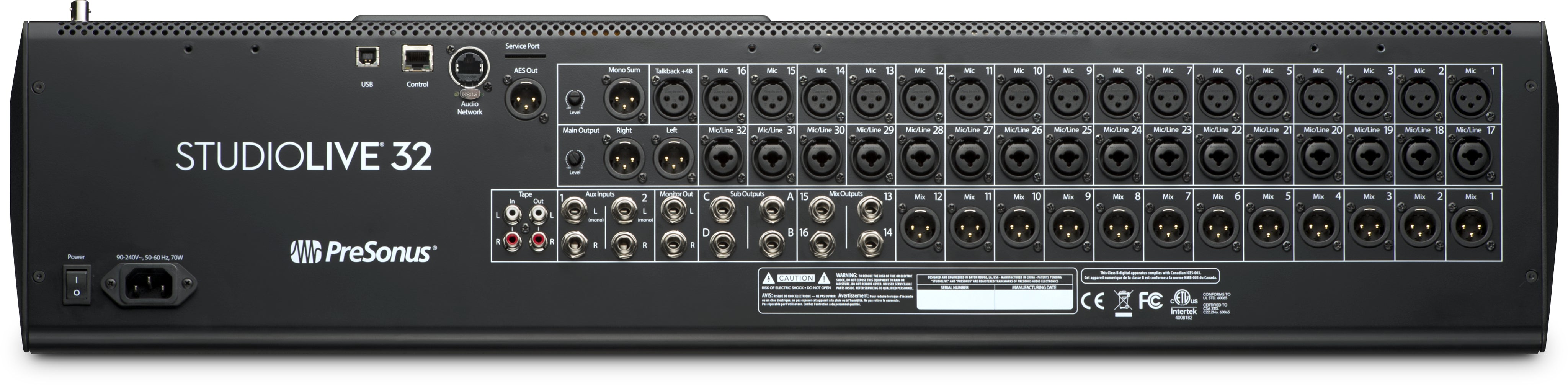 PreSonus StudioLive 32 Series 3