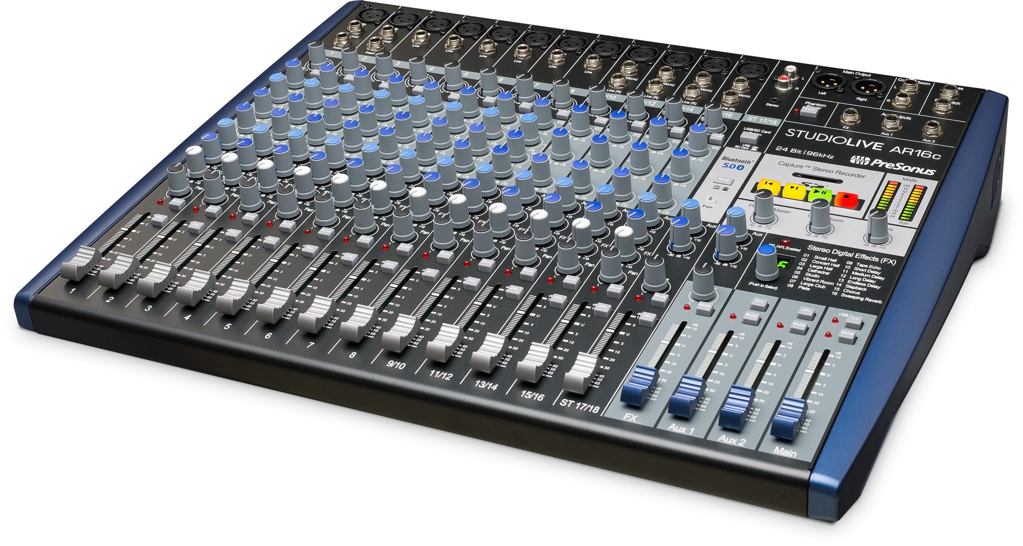 PreSonus | StudioLive AR16c Mixer and Audio Interface with Effects