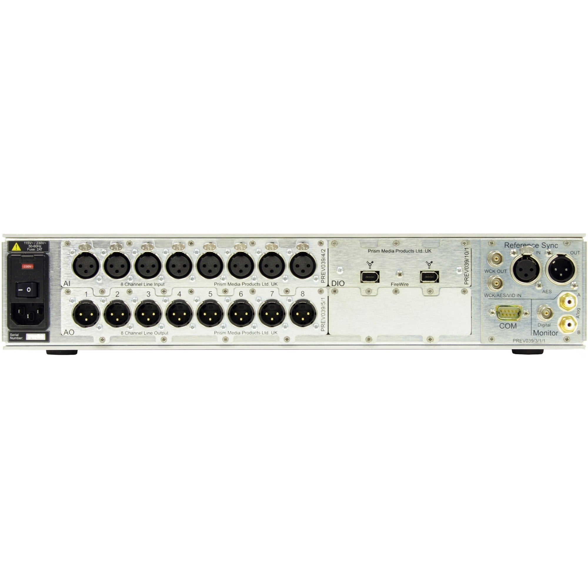 Prism Sound ADA-8XR-16AD-FW