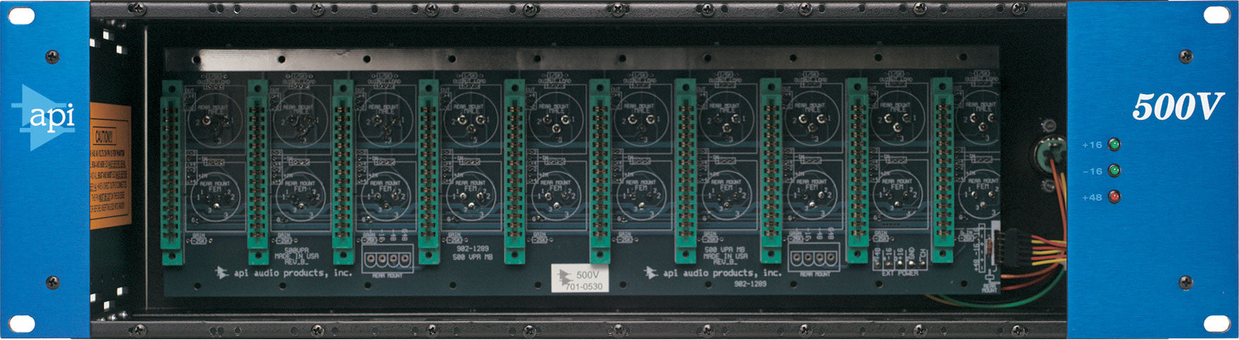 API 500VPR 10 slot Rack with Power Supply
