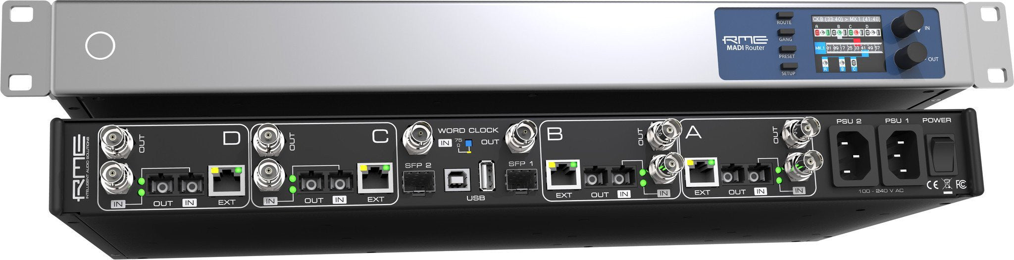 RME MADI Router 12-Port