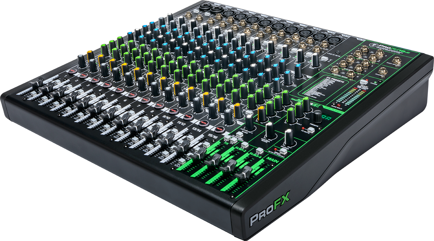 Mackie ProFX16v3 16-channel Mixer with USB and Effects