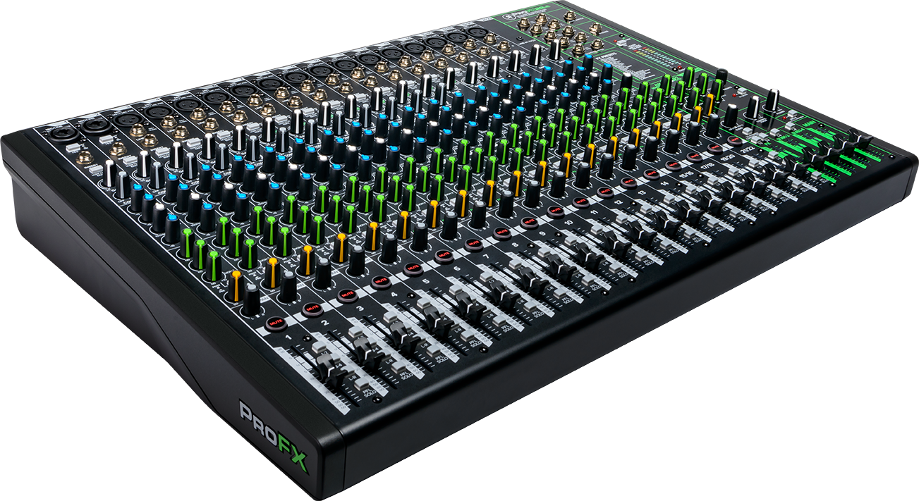 Mackie ProFX22v3 22-channel Mixer with USB and Effects