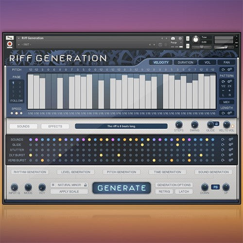 In Session Audio Riff Generation