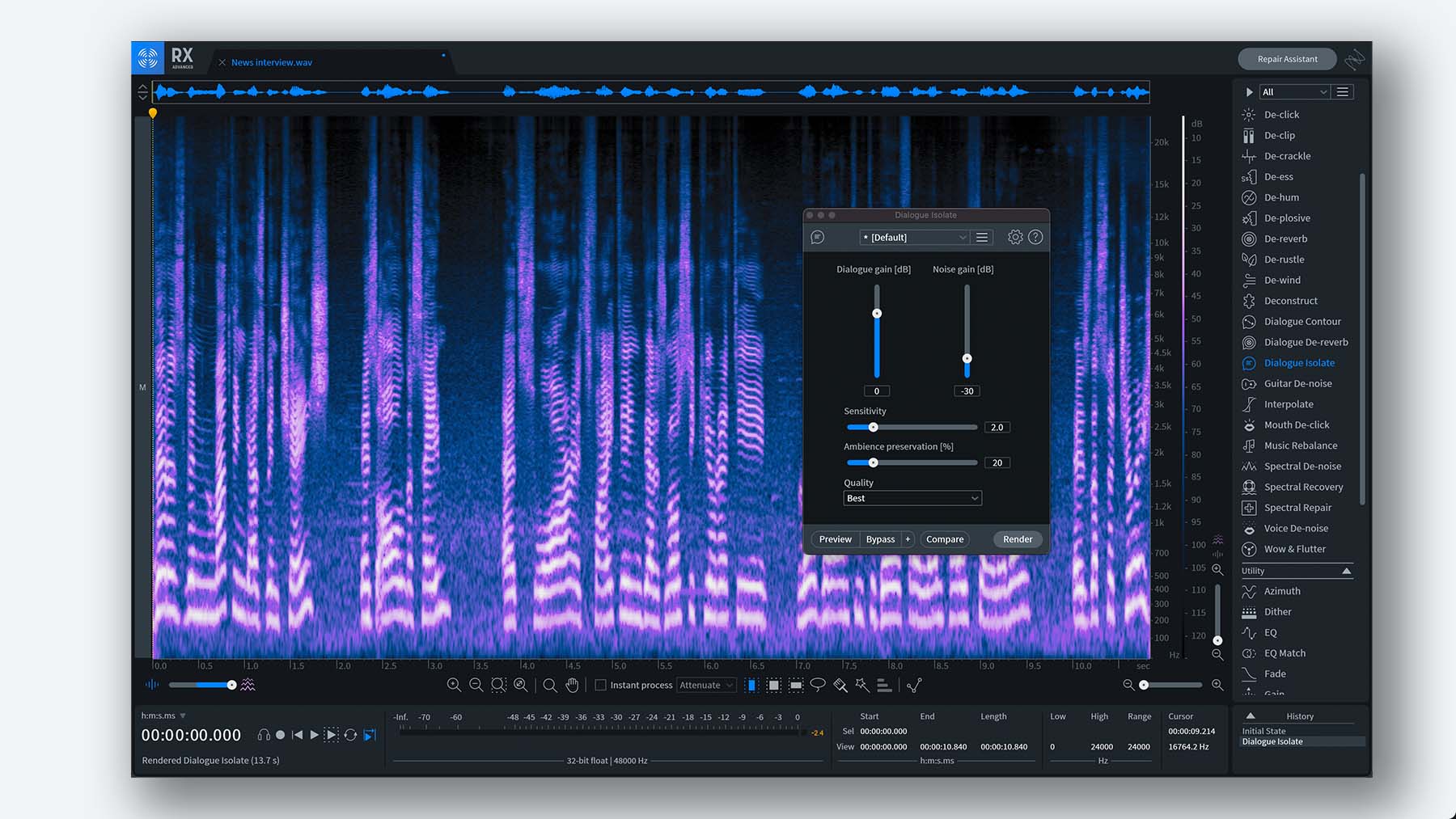 iZotope | RX 9 Advanced